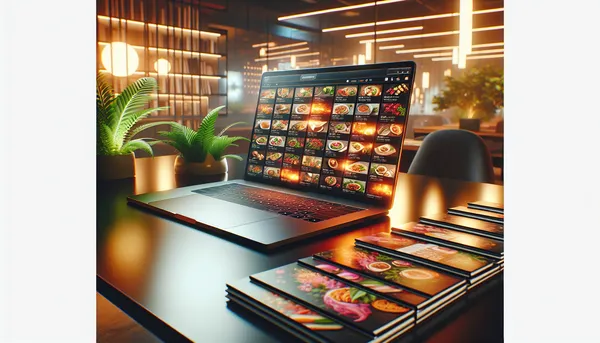 Coach laptop screen showing a recipe collection being shared with multiple clients